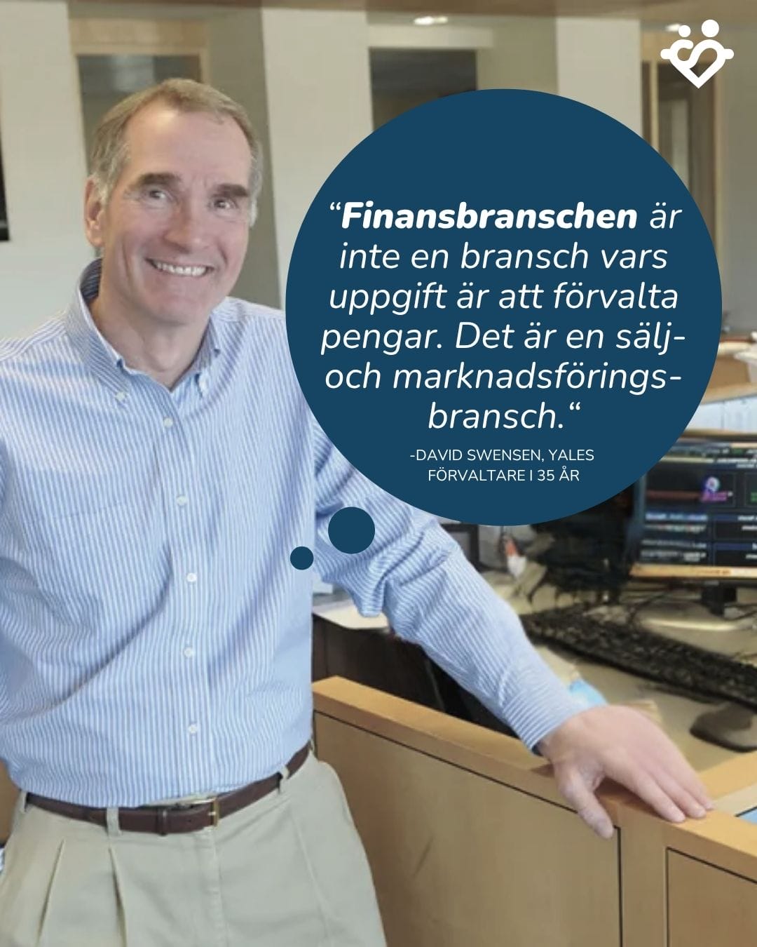 Finansbranschen är inte en förvalta-pengar-bransch