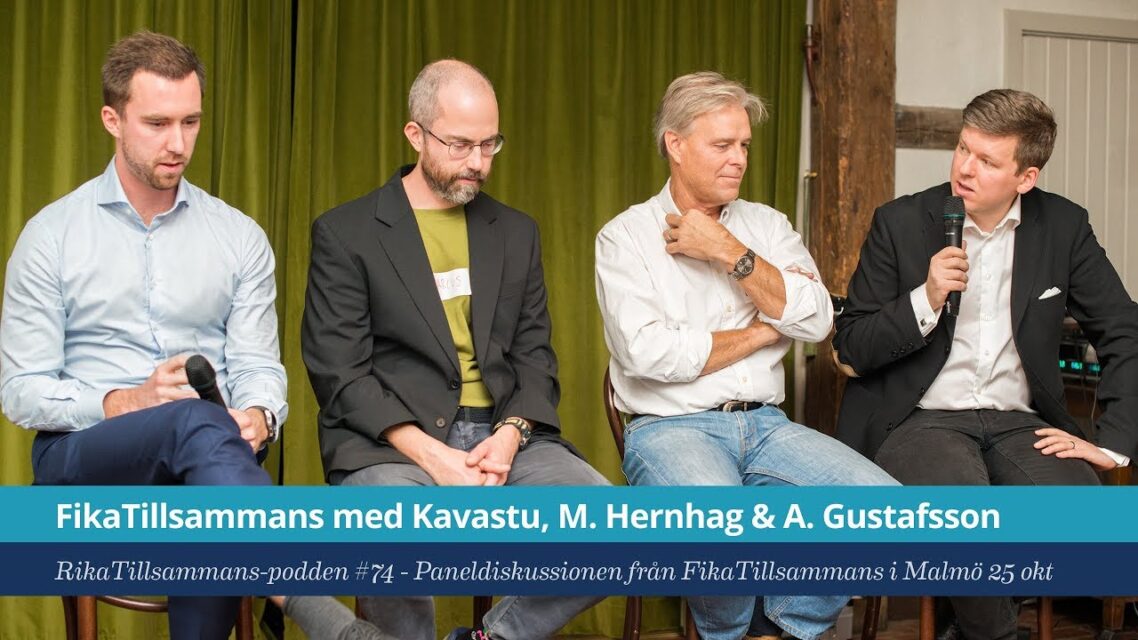 FikaTillsammans med Kavastu, Marcus Hernhag och Alexander Gustafsson