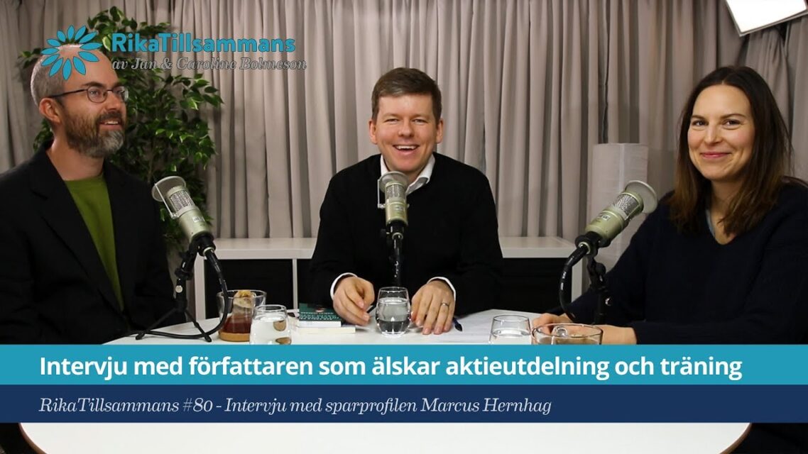 Intervju med författaren som älskar aktieutdelning och träning